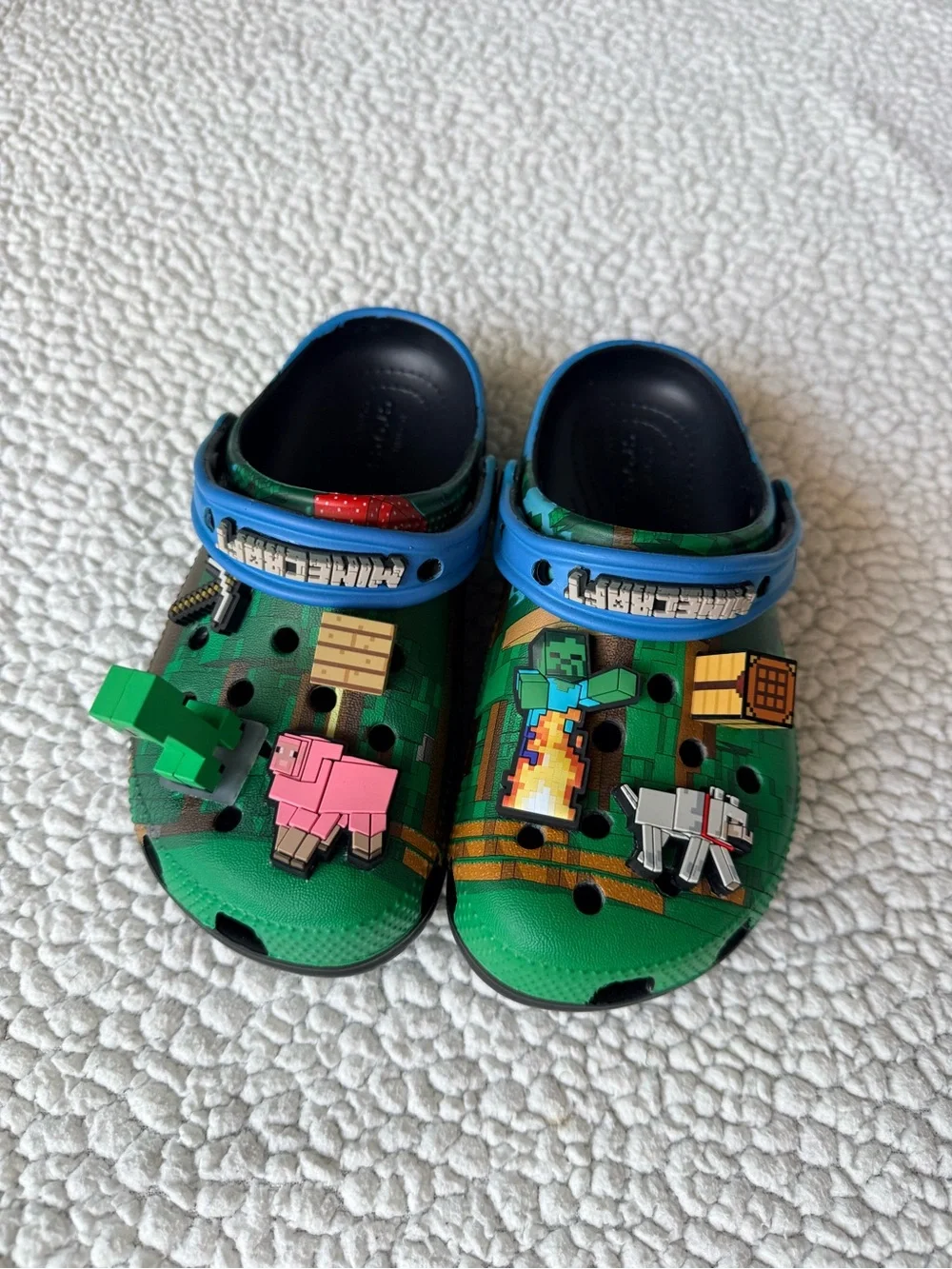 Kids Minecraft Crocs